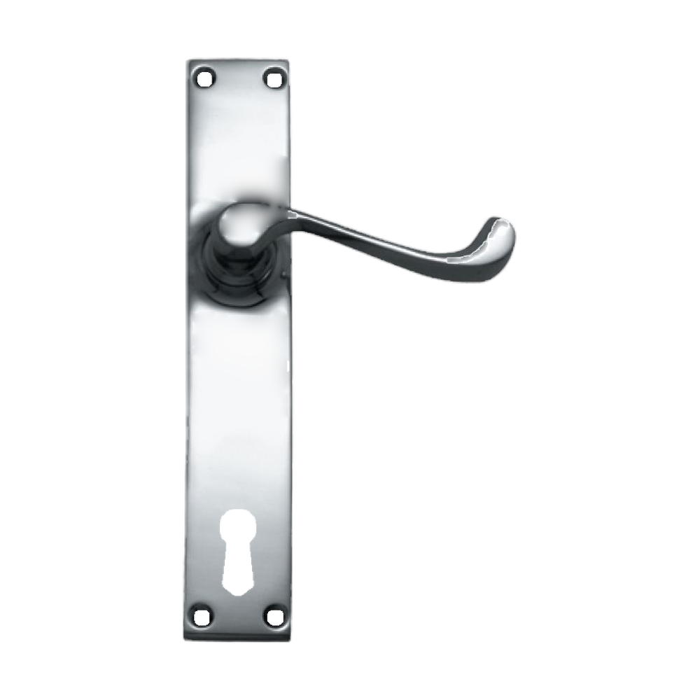 Lever Latch (CC 57mm) SC 200x36mm in Satin Chrome