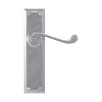 Lever Latch Passage Set SC 200x50mm in Satin Chrome