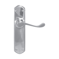 Lever Latch Passage Set SC 200x48mm in Satin Chrome