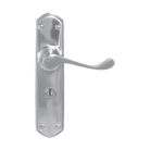 Lever Latch  (CC 47.6mm) SC 200x48mm in Satin Chrome