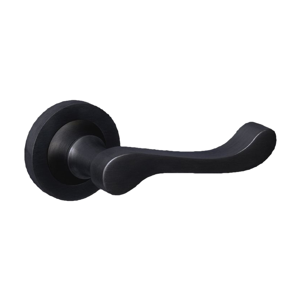 Austyle Classic Lever Handle by Superior Brass, architectural hardware with a sleek design, shown in a close-up view.