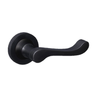 Austyle Classic Lever Handle by Superior Brass, architectural hardware with a sleek design, shown in a close-up view.