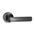 Architectural Lever 316SS Graphite Satin Gunmetal Grey 52mm in Graphite PVD