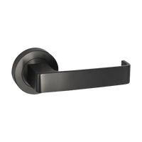 Architectural Lever 316SS Graphite Satin Gunmetal Grey 52mm in Graphite PVD