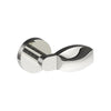 ASH Door Handles on Ø52mm Rose (Latch/Lock Sold Separately) in Polished Stainless
