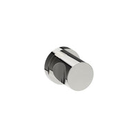 MIA Door Handles on Ø52mm Rose (Latch/Lock Sold Separately) in Polished Stainless Steel