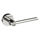 PRONTO Door Handles on Ø52mm Rose (Latch/Lock Sold Separately) in Polished Stainless Steel