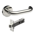 Safety door handle from Style Finish Doorware, featuring a sleek design and sturdy construction for secure door operation.