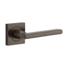 Door Lever Baltimore Square Rose Pair Signature Brass H52xW52xP55mm
(Latch/Lock Sold Separately) in Signature Brass