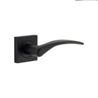 Door Lever Oxford Square Rose Pair Matt Black H52xW52xP60mm
(Latch/Lock Sold Separately) in Matt Black