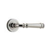 Door Lever Verona Round Rose Pair Polished Nickel D52xP59mm

(Latch/Lock Sold Separately) in Polished Nickel