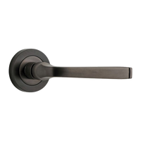 Door Lever Annecy Round Rose Pair Signature Brass D52xP65mm
(Latch/Lock Sold Separately) in Signature Brass