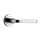 Door Lever Annecy Round Rose Pair Polished Chrome D52xP65mm
(Latch/Lock Sold Separately) in Polished Chrome