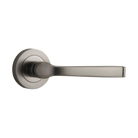 Door Lever Annecy Round Rose Pair Satin Nickel D52xP65mm
(Latch/Lock Sold Separately) in Satin Nickel