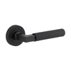Door Lever Brunswick Round Rose Pair Matt Black D52xP65mm

(Latch/Lock Sold Separately) in Matt Black