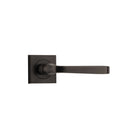 Door Lever Annecy Square Rose Pair Signature Brass H52xW52xP65mm
(Latch/Lock Sold Separately) in Signature Brass