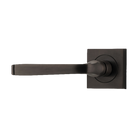 Door Lever Annecy Rose Square Concealed Fix Left Hand Fixed Signature Brass L117xP66mm BPH52xW52mm in Signature Brass