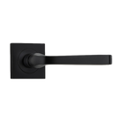 Door Lever Annecy Square Rose Pair Matt Black H52xW52xP65mm
(Latch/Lock Sold Separately) in Matt Black