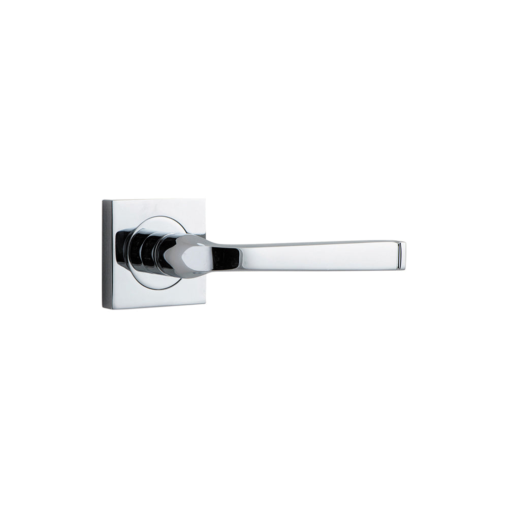 Door Lever Annecy Square Rose Pair Polished Chrome H52xW52xP65mm

(Latch/Lock Sold Separately) in Polished Chrome