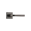 Door Lever Annecy Square Rose Pair Distressed Nickel H52xW52xP65mm

(Latch/Lock Sold Separately) in Distressed Nickel