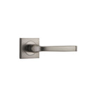 Door Lever Annecy Square Rose Pair Satin Nickel H52xW52xP65mm
(Latch/Lock Sold Separately) in Satin Nickel