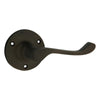 Door Lever Victorian Round Rose Pair Antique Brass D63xP58mm

(Latch/Lock Sold Separately) in Antique Brass