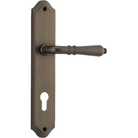 Door Lever Sarlat Shouldered Euro Signature Brass CTC85mm H250xW48xP57mm in Signature Brass