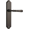 Door Lever Verona Shouldered Latch Signature Brass H237xW50xP59mm in Signature Brass