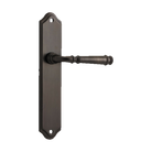 Door Lever Verona Shouldered Latch Signature Brass H237xW50xP59mm in Signature Brass