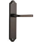 Door Lever Annecy Shouldered Latch Signature Brass H237xW50xP65mm in Signature Brass