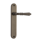 Door Lever Sarlat Oval Latch Signature Brass H240xW40xP55mm in Signature Brass