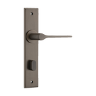 Door Lever Como Chamfered Privacy Signature Brass H240xW50xP61mm in Signature Brass