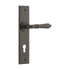 Sarlat Chamfered Euro Signature Brass H240xW50xP55mm in Signature Brass