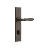 Sarlat Chamfered Privacy Signature Brass 85mm H240xW50xP55mm in Signature Brass