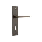 Baltimore Chamfered Euro Signature Brass H240xW50xP55mm in Signature Brass