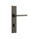 Baltimore Chamfered Privacy Signature Brass 85mm 240x50xP55mm in Signature Brass