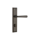 Door Lever Copenhagen Stepped Privacy Pair Signature Brass CTC85mm H237xW50xP61mm in Signature Brass