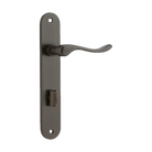 Door Lever Stirling Oval Privacy Pair Signature Brass CTC85mm H240xW40xP64mm in Signature Brass
