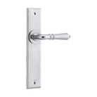 Sarlat Chamfered Latch Brushed Chrome H240xW50xP55mm in Brushed Chrome