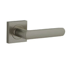 Door Lever Osaka Rose Square Concealed Fix Pair Graphite PVD L120xP55mm BPH52xW52mm in Graphite PVD
