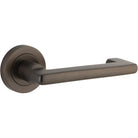 Door Lever Baltimore Return Round Rose Signature Brass D52xP58mm
(Latch/Lock Sold Separately) in Signature Brass