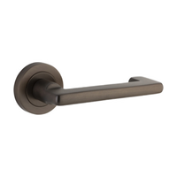 Door Lever Baltimore Return Round Rose Signature Brass D52xP58mm
(Latch/Lock Sold Separately) in Signature Brass