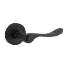 Door Lever Stirling Round Rose Matt Black D52xP64mm
(Latch/Lock Sold Separately) in Matt Black