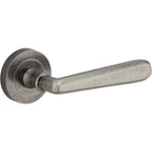 Door Lever Copenhagen Round Rose Distressed Nickel D52xP61mm

(Latch/Lock Sold Separately) in Distressed Nickel