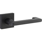 Door Lever Baltimore Return Square Rose Matt Black H52xW52xP58mm
(Latch/Lock Sold Separately) in Matt Black