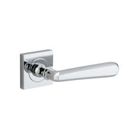 Door Lever Copenhagen Square Rose Polished Chrome H52xW52xP61mm

(Latch/Lock Sold Separately) in Polished Chrome