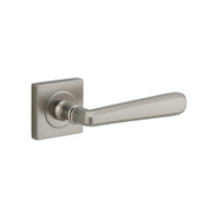 Door Lever Copenhagen Square Rose Satin Nickel H52xW52xP61mm

(Latch/Lock Sold Separately) in Satin Nickel