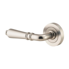 Door Lever Sarlat Round Rose Satin Nickel D58xP58mm Left Hand fixed in Satin Nickel