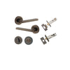 Door Lever Baltimore Round Rose Pair Signature Brass D52xP58mm Privacy Kit, Tube Latch Split Cam 'T' Striker Signature Brass Backset 60mm, Privacy Bolt Round Bolt Signature Brass Backset 60mm, Privacy Turn Oval Concealed Fix Round Signature Brass … in Sig