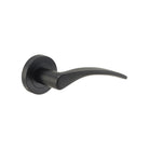 Door Lever Oxford Round Rose Pair Matt Black D52xP64mm

(Latch/Lock Sold Separately) in Matt Black